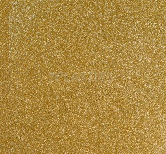 Poli-Flex Pearl Glitter рельефный 425 светлое золото, 50см x 25м - фото MAIN
