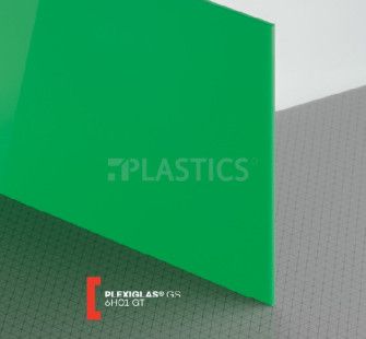 Акрил литой 03x2030x1523мм зеленый 6H01, Plexiglas - фото MAIN