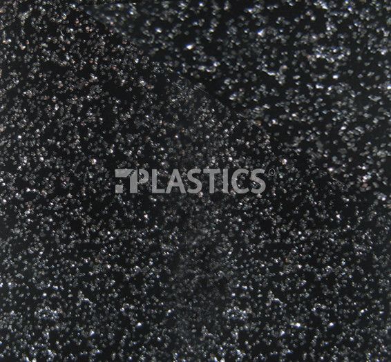 Poli-Flex Glitter 435 чорний, 50см x 25м - фото MAIN