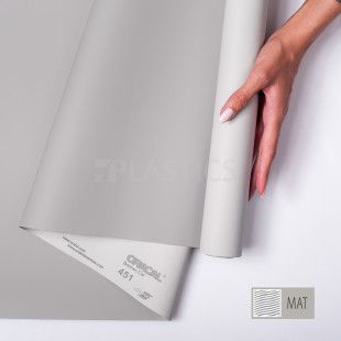 С/К аплікаційна кольорова Oracal 451, 1x50м, 072 світло-сірий - фото MAIN