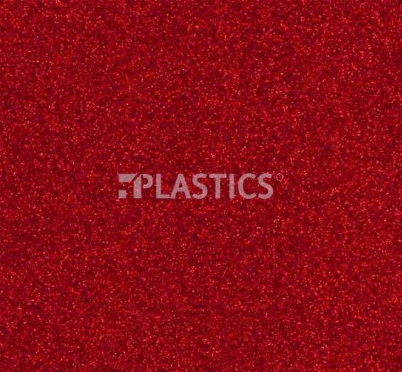 Poli-Flex Pearl Glitter рельєфний 456 червоний, 50см x 25м - фото MAIN