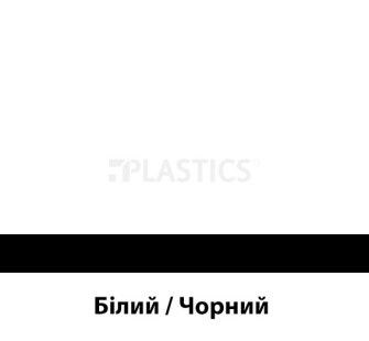 Двухслойный пластик1.6x1245x613мм белый-черный LaserMax LM922-204, Rowmark - фото MAIN