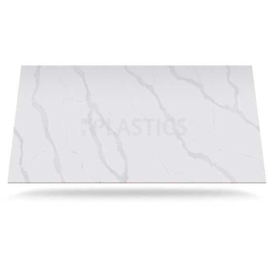 Камень кварцевый Silestone Eternal Classic Calacatta 12x1590x3250мм, глянец - фото 1