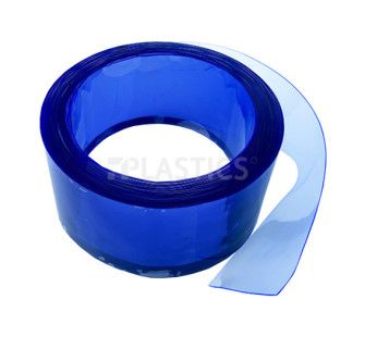 ПВХ пластиф. стандарт 2x200мм x 50м голубовато-прозрачный, гладкий - фото MAIN