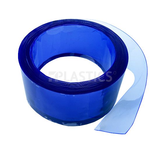 ПВХ пластиф. стандарт 1.7x200мм x 50м голубовато-прозрачный, гладкий - фото MAIN
