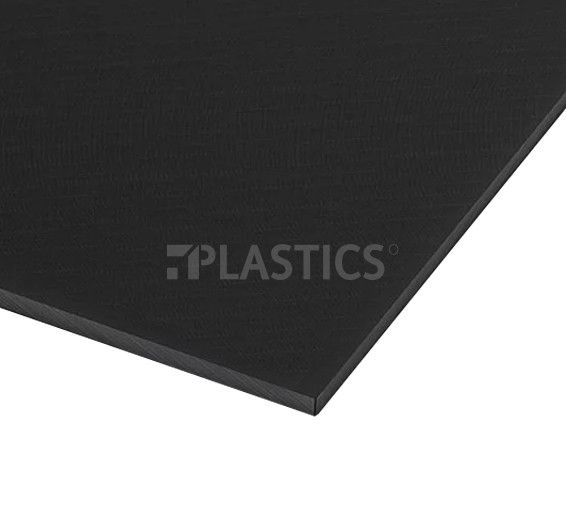 ПЕ300 лист 25x1500x3000мм черный, мат/см, Polystone G - фото MAIN