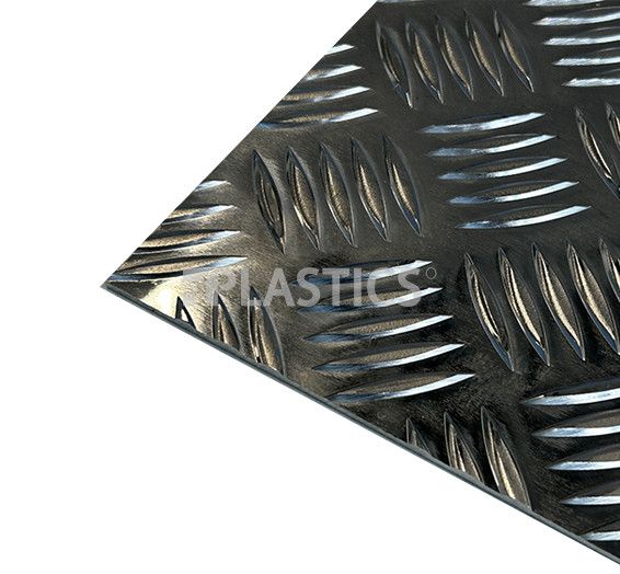 Лист алюминиевый рифленный 2,0x1000x2000 мм (1050A H244) - фото MAIN