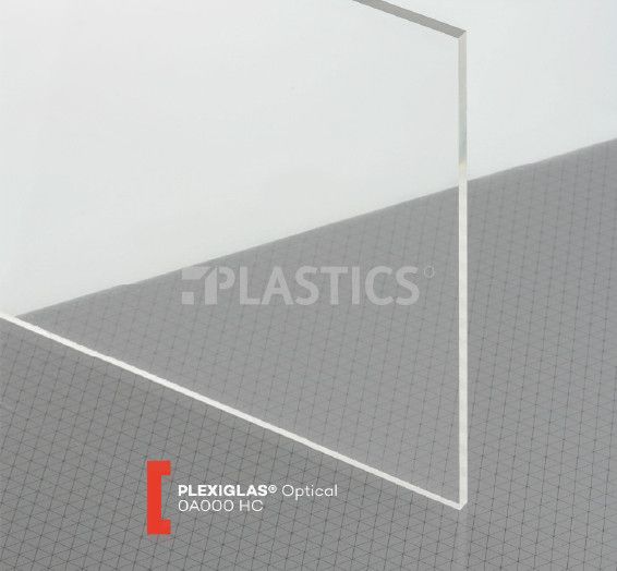 Акрил с односторонним твердым покрытием экструдированный 03x2050x3050мм прозрачный, Plexiglas HC - фото MAIN