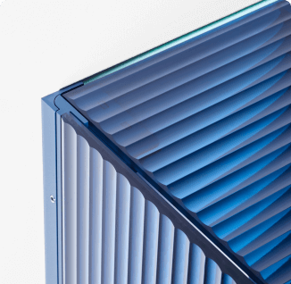 Кант для текстилю 13,8х2,9мм, 200м (блакитно-прозорий) - фото promo1